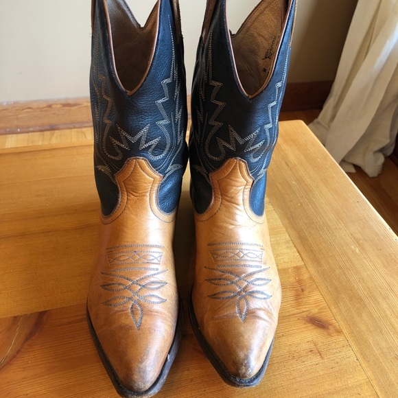 Cowboy boots BOULET women’s 71/2 - Picture 2 of 3